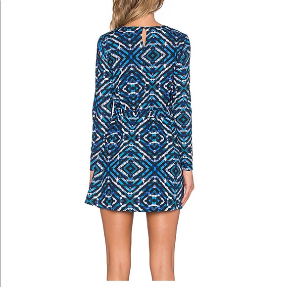 NBD x REVOLVE Mirage Dress in Turquoise Geo - Picture 3 of 11